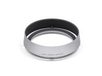 Leica Lens Hood round aluminium silver anodized finish