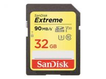 SanDisk Extreme SDHC V30 32GB 90mb/s