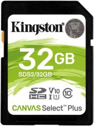 Kingston 32GB SDHD canvas select plus
