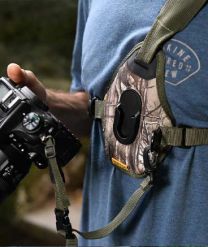 Cotton Skout G2 sling-style harness for one camera