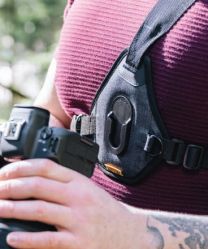 Cotton Skout G2 sling-style harness for one camera