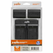 Jupio Value Pack Canon 2xBattery LP-E6NH 2130mAh+USB Dual Charger