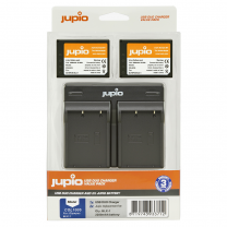Jupio Olympus USB Dual Charger 2xbattery BLX-1/BLX1 2280mAh