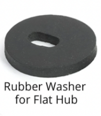 Cotton Rubber washer f. flat camera hub 2pcs